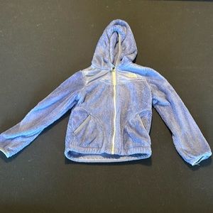 The North Face Girls XS, Purple Fuzzy Jacket